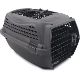 M.PETS Jaula de Transporte para Gatos ECO GIRO - Jaula de Plástico - Talla S - Gris Precio: 42.50000007. SKU: B1388MWAE4