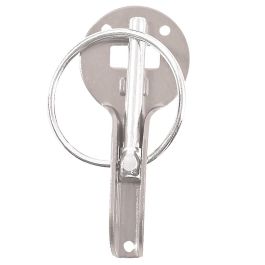 Cierre de capó Plateado Muelle