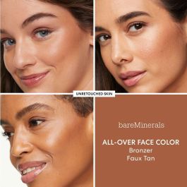 Bare Minerals #faux tan All-Over Face Color Polvos Sueltos Bronceadores, Minerales Iluminadores, Tono Natural, 1.5g Cruelty Free