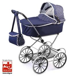 Reig Coche Muñecas Classic Deluxe 89x70x42 cm