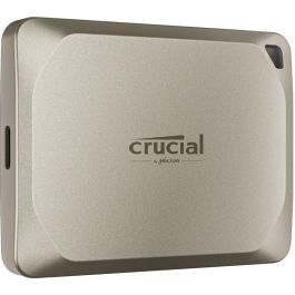 Crucial X9 Pro SSD 4TB USB-C 3.2 Gen 2 (3.1 Gen 2) 1050MB/s Externo para Mac IP55 Aluminio Beige Precio: 374.58999952. SKU: B15YRJNXTJ