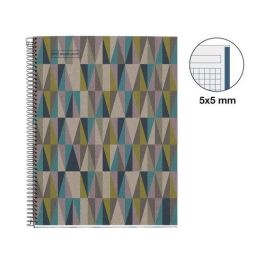 Bloc Miquelrius Eco Design Notebook 1 Micro.Tapa Dura A4 80H 80G Cuadric.5X5 Ecorombos (Set de 5) Precio: 27.89000027. SKU: B1AZWVYYMQ