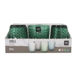 Vaso Spica 290 cc verde - La Mediterranea (48 Unidades) Vaso Spica 290 cc verde - La Mediterranea (48 Unidades)