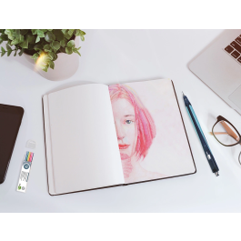 Liderpapel Minas Colores Surtidos Estuche 12 Minas Borrables 0,5 mm