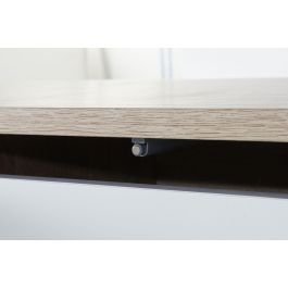 DKD Home Decor Mueble Tv Urban Blanco Natural 160 x 40 x 50 cm