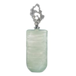 Botella Verde Plateado Aluminio Cristal 19 x 13 x 62 cm Decorativa Precio: 75.7339003993. SKU: B1CRCC768Z