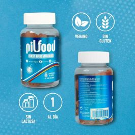 Pilfood Gummies FIRST HAIR VITAMINS para Cabello, Piel y Uñas con Biotina y Zinc - 60 Unidades