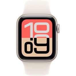 Apple Watch SE 3 Aluminio 40mm GPS Celular (Caja color estrella polar, correa deportiva estrella polar M/L)