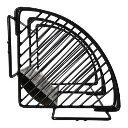 Confortime Estantería Rinconera Cocina 49 x 19.5 x 27 cm Black (6 Unidades)