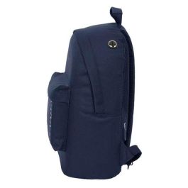 Mochila para portatil 14,1" kappa basics "azul marino" 31x41x16 cm