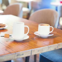 Arcoroc Set 6 Mugs Intensity Baril 29 cL Vidrio Beige