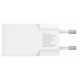 4smarts Cargador de Red PDPlug Duos Slim 20W GaN USB-C/A Blanco
