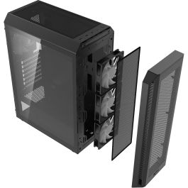 XPG Valor Air Plus ATX Midi Tower Negro Cristal Templado 4x120mm ARGB
