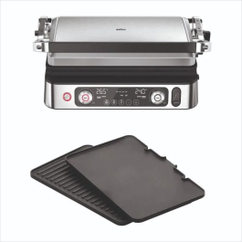 Braun Multi Grill 9 Pro Parrilla Multifunción 2200 W 3 Posiciones de Calentamiento Negro / Acero Precio: 280.69000047. SKU: B192NZNY3D