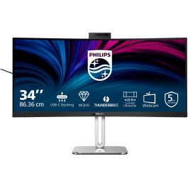 Philips 34B2U6603CH Monitor curvo 34" Wide Quad HD VA 120Hz, USB-C, HDMI, DisplayPort, gris Philips 34B2U6603CH Monitor curvo 34" Wide Quad HD VA 120Hz, USB-C, HDMI, DisplayPort, gris Precio: 650.50000026. SKU: B1DZ6AZFJP