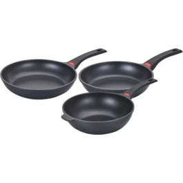 Baumalu BAU3216383635006 Batería de Cocina de Aluminio Fundido Antiadherente, 3 Piezas, para Todas las Placas, Incluida Inducción, Negro Precio: 78.58999973. SKU: B1CSE6GLQ9