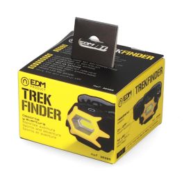 Edm Linterna frontal led trek finder 1w 120 lm luz fría 6500k 3xaaa (pilas incluidas)