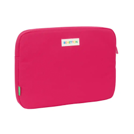 Funda para Portátil Benetton Cherry Cereza Azul marino 15,6'' 39,5 x 27,5 x 3,5 cm