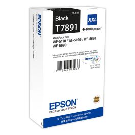 Epson T7891XXL Tinta Negra Alta Capacidad Original para WF-5110 / 5190 / 5620 / 5690 Precio: 75.88999968. SKU: S8405702