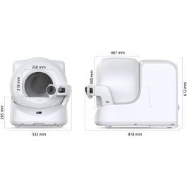 Petkit P9903 Arenero Autolimpiante para Gato Blanco