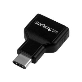 Cable USB A a USB C Startech USB31CAADG Negro