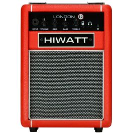 Hiwatt Amplificador Guitarra Combo London con Bluetooth 1x6.5" - 12W (Rojo) para Práctica Precio: 96.49999986. SKU: B15446H3LP