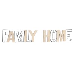 DKD Home Decor Decoracion Loft Natural Negro MDF y Metal 2 x 15 x 44 cm (4 Unidades) Precio: 27.89000027. SKU: B16MPX9EAQ