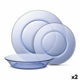 Set de Vajilla Duralex Lys Azul 12 Piezas (2 Unidades) Set de Vajilla Duralex Lys Azul 12 Piezas (2 Unidades)