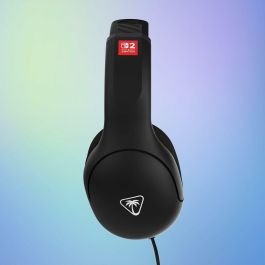 Turtle Beach TBS-8003-05 Auriculares con Cable para Juegos Airlite Fit, Licencia Oficial Nintendo Switch, Blanco y Negro