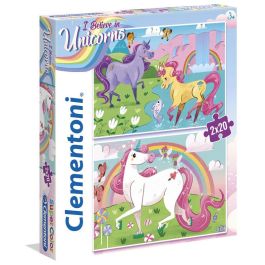 Clementoni Puzzle Unicornios 2x20pzs