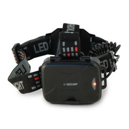 Linterna Frontal LED Recargable y Ajustable Velamp 6 W 400 lm