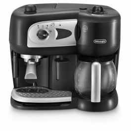 Cafetera espresso con bomba combinada - DELONGHI - BCO261B.1 - 15 bares - Monodosis y café molido - Blanco y negro Precio: 148.69000058. SKU: B1J27RVWFB