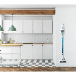 Domo DO233SV Aspirador Escoba Inalámbrico 2 en 1, Sistema Ciclónico, Autonomía 20 min, Depósito 0.6L