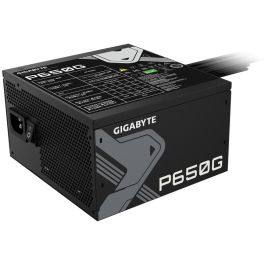 Gigabyte Fuente de Alimentación 650W ATX 80 Plus Bronze con Ventilador 120mm HYB, Condensadores Japoneses y Cables Planos
