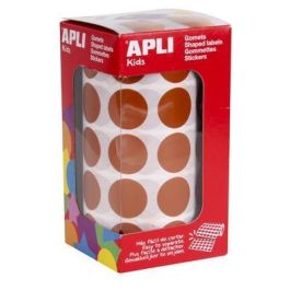 Apli Gomets Redondos 20 mm Rollo Marron Precio: 3.50000002. SKU: B1ABJK57KQ