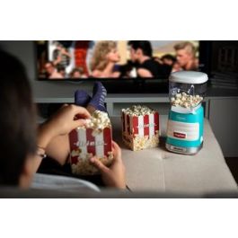 Ariete 2956/01 Máquina de Palomitas Party Time Popper Azul Retro Años 50 Libre Grasas