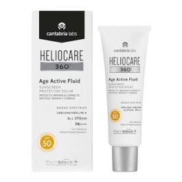 Heliocare 360° Protector Solar Facial Fluido SPF50 Anti-Fotoenvejecimiento, Resistente Agua, Todo Tipo Pieles, 50 ml Precio: 28.49999999. SKU: S0598373