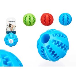 Bola Silicona Grd Dispensador Comida Srt 3 Colores Mascow 6CM (24 Unidades) Precio: 50.69000002. SKU: B19M2RY3L5