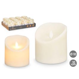 Vela Led Crema Ancha Baja 10Cm Giftdecor (24 Unidades) Precio: 113.50000013. SKU: B1AG2XY9GS