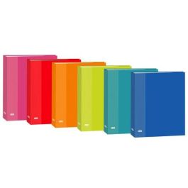 Carpeta De Anillas Elba Carton Forrado Color Fº 4 An.Mixtas 40Mm 6 Col.Surt. (13101020) 12 unidades Precio: 58.49999947. SKU: B1GCN4YXLN