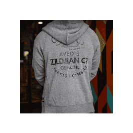 Zildjian Sudadera Gris Talla L