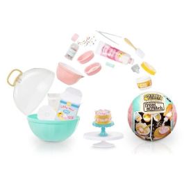 MGA Bola sorpresa Miniverse Make It Mini Foods Comida desde cero Crea tus miniaturas de tartas y pasteles desde cero 9 cm Modelos surtidos