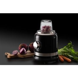 Ariete 585/02 Batidora de Vaso Moderna Negra 4 Velocidades con Función Pulse Vaso de Vidrio