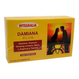 INTEGRALIA Damiana Plus, Viales Bebibles con Guaraná, Ginseng y Maca para Relaciones Sexuales, 20 Viales Precio: 22.5900004. SKU: B1DEPXL5BJ