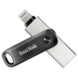 SanDisk iXpand unidad flash USB 64 GB USB Type-A / Lightning 3.2 Gen 2 (3.1 Gen 2) Negro, Plata Precio: 48.59000025. SKU: S8417260