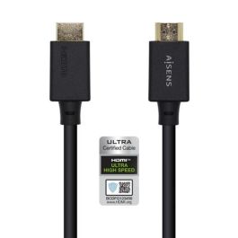 Aisens Cable Hdmi V2.1 Premium Alta Velocidad Hec 8K@60Hz 48 grbps A-M - A-M Negro 1,0M Precio: 4.49999968. SKU: B1FY8DDM2X