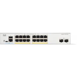 Cisco CATALYST 1200 Switch Gestionado L2 Gigabit Ethernet 16-Port PoE 120W Montaje en Rack