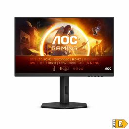 AOC 24G4X Monitor Gaming 24" FHD IPS 180Hz 0.5ms HDR10 con Altavoces, 2xHDMI DP Negro
