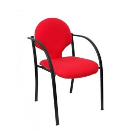 Silla Piqueras Y Crespo Hellin Confidente Ergonomica Con Brazos Fijos Apilable Estructura Negra Asiento Y Respaldo Tapizados Bali Rojo Pack De 2 Precio: 235.49999979. SKU: S5703172