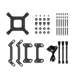 Deepcool DEE1711592039311 CPU AIO con refrigeración por agua 3x120 mm Negro